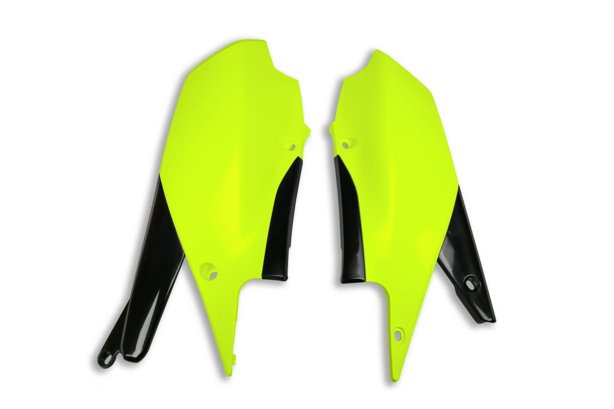 UFO Side panels YZF250 19- ,YZ450F 18- Fluo Yellow DFLU - UFO