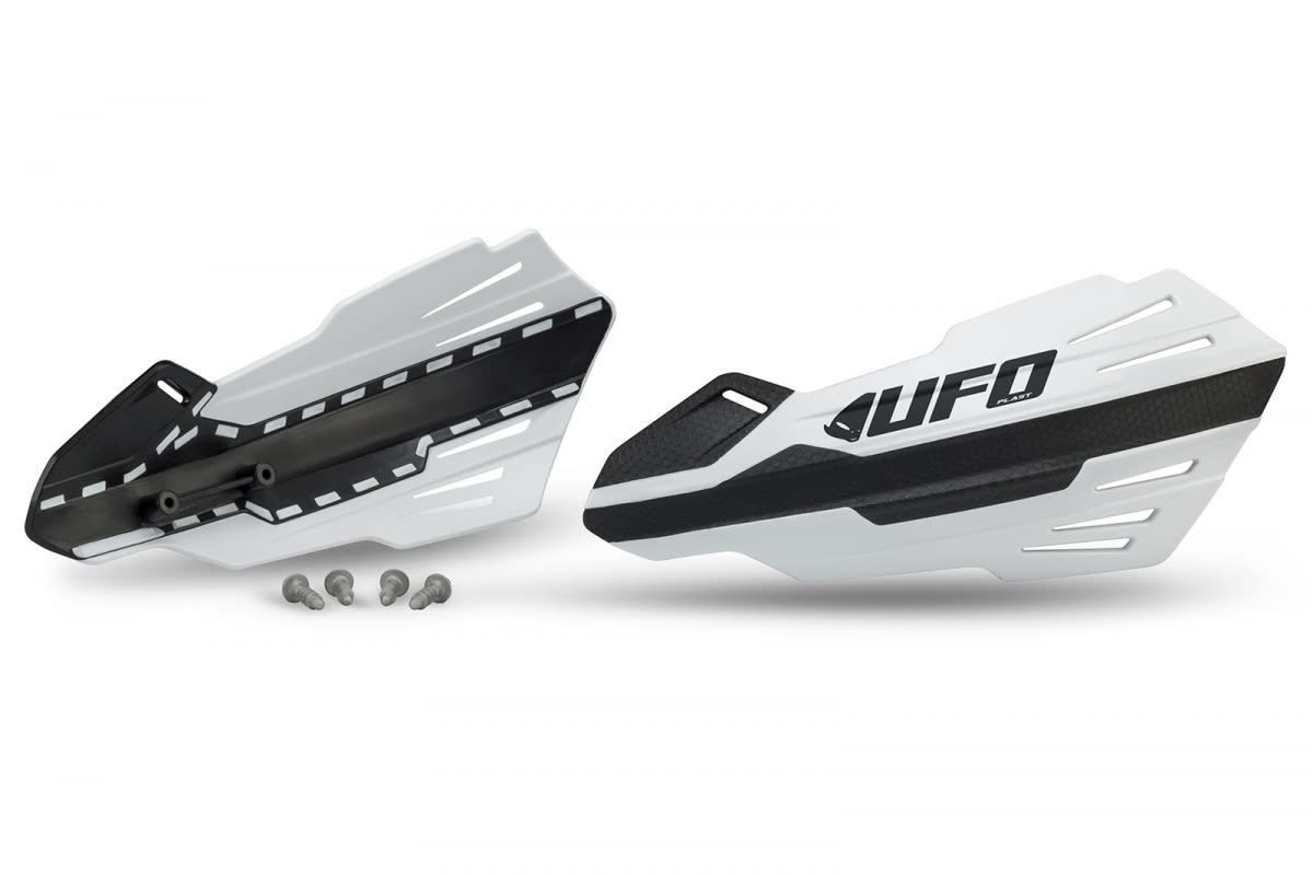Protège-mains UFO pour OEM GasGas 125-450 2021- Blanc - UFO