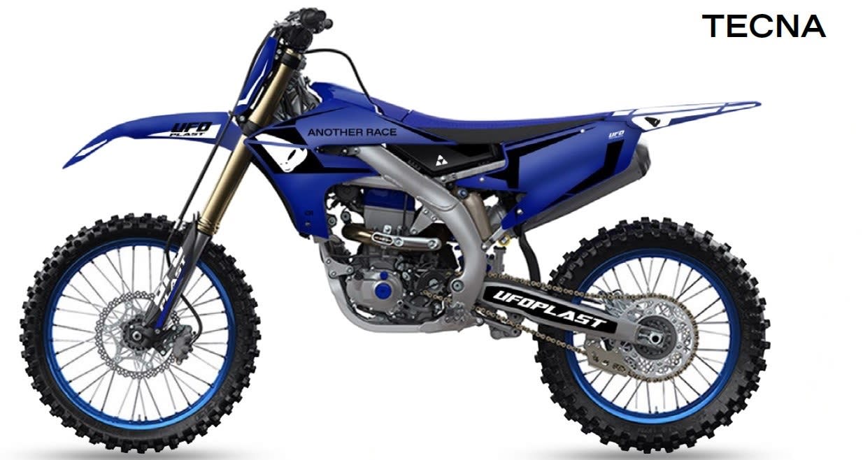 UFO-grafiksæt YZ 250F 2019- /450 2018- Tecna Blue - UFO