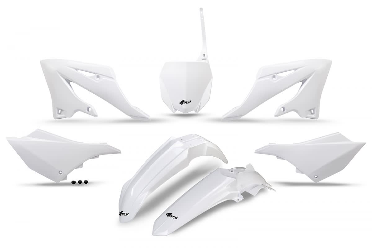 UFO Kit plastique 5 pièces Blanc 046 YZ125/250 2022- - UFO