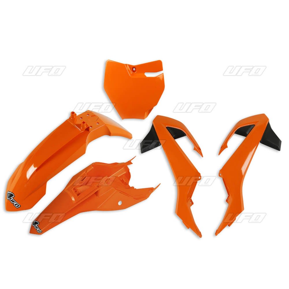 UFO Kit plastique 5 pièces KTM SX65 16- Orange 127 - UFO