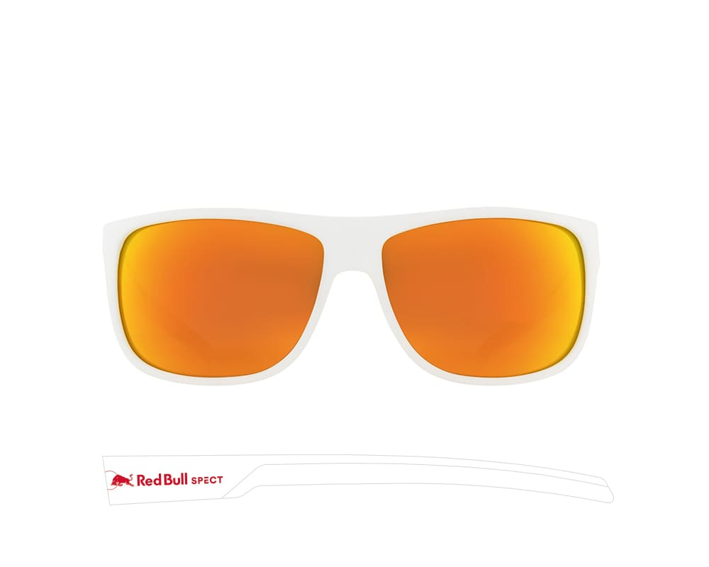 Lunettes de soleil Spect Red Bull Loom blanc/marron/rouge POL - SPECT