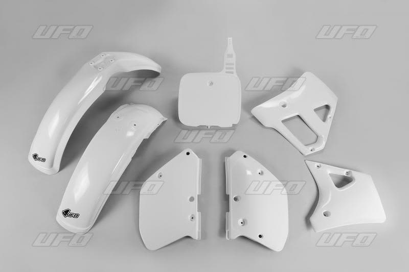 PLASTIC KIT YAMAHA BLACK (OEM) - UFO - Motocross Parts