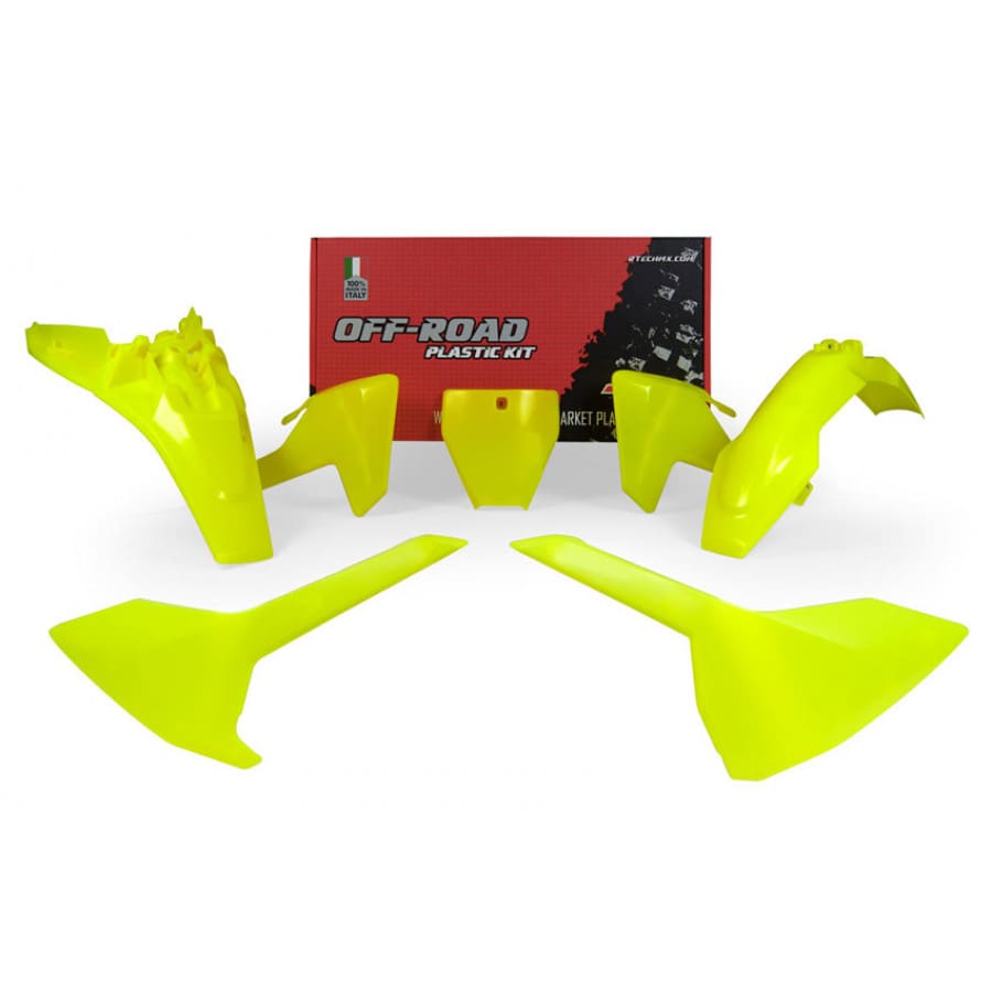 Rtech Plastic Kit - Neon Yellow TC85 - Rtech