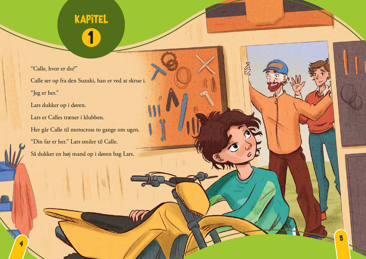 Calle 4 - Calles far starter til motocross