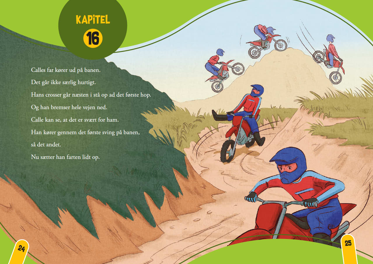 Calle 4 - Calles far starter til motocross