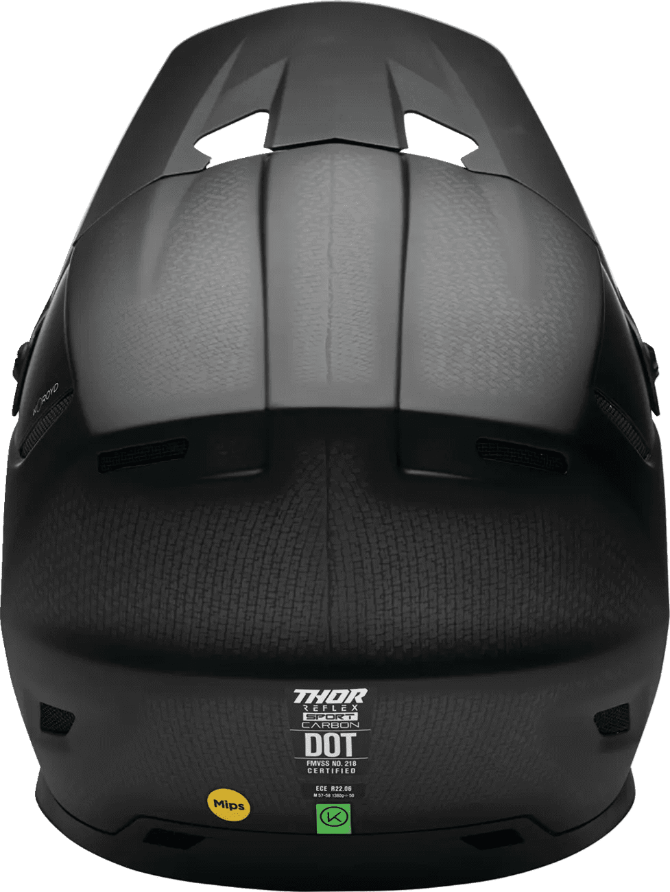 Thor Reflex Sport Carbon Stealth MIPS hjelm - Sort - Thor