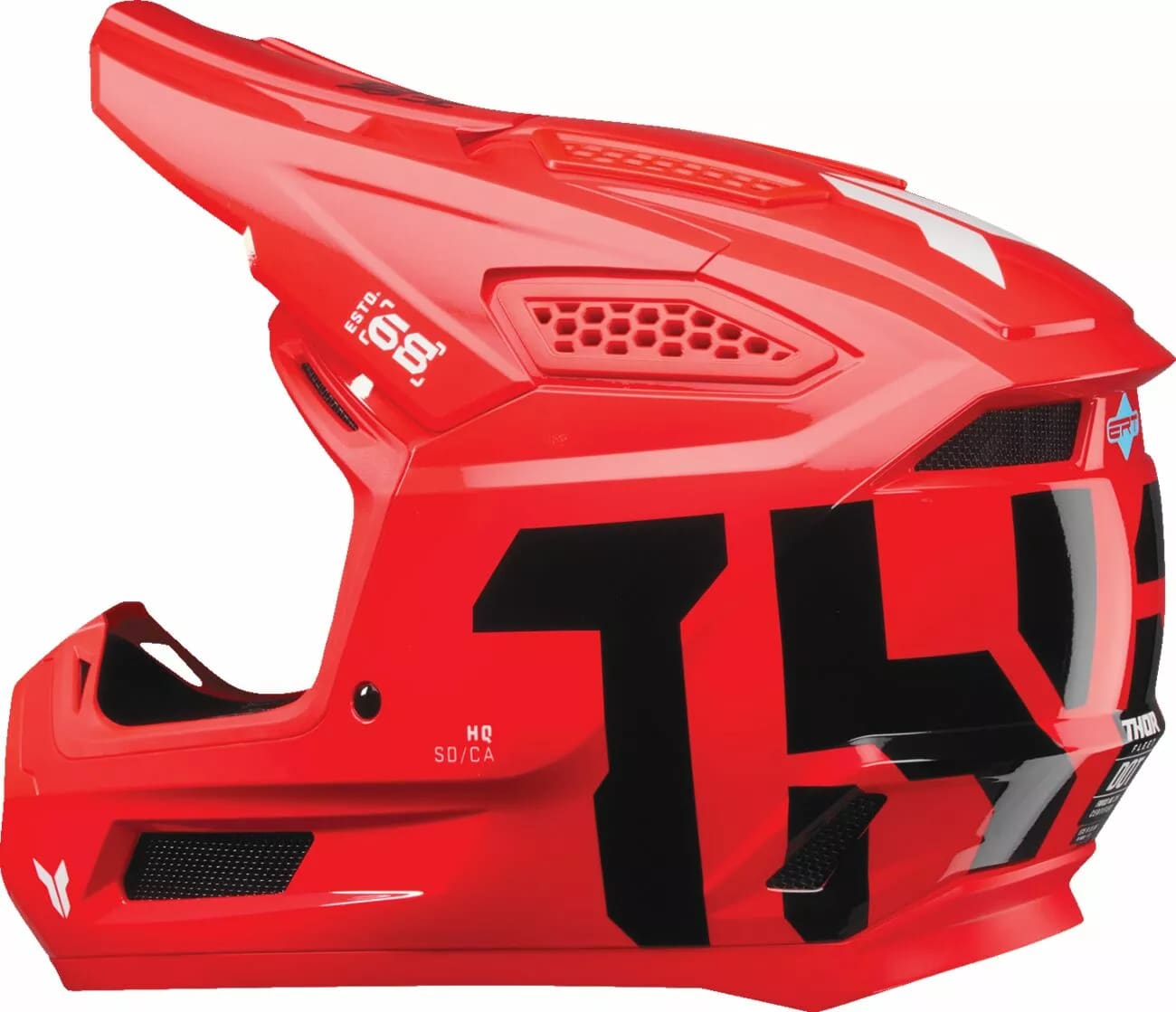 Thor Fleet Hjelm - Forge Rød - Thor