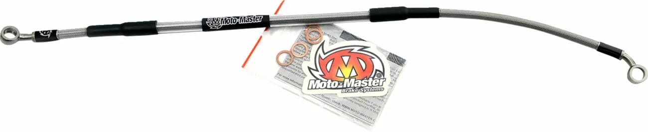 Moto-master Stainless Steel Brake Line - rear YZ/YZF - Moto-Master - Motocross Parts