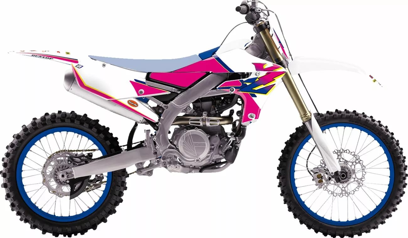 Blackbird Racing Graphic Kit Retro Yamaha YZ250F/YZ450F 2018-2023 - Blackbird