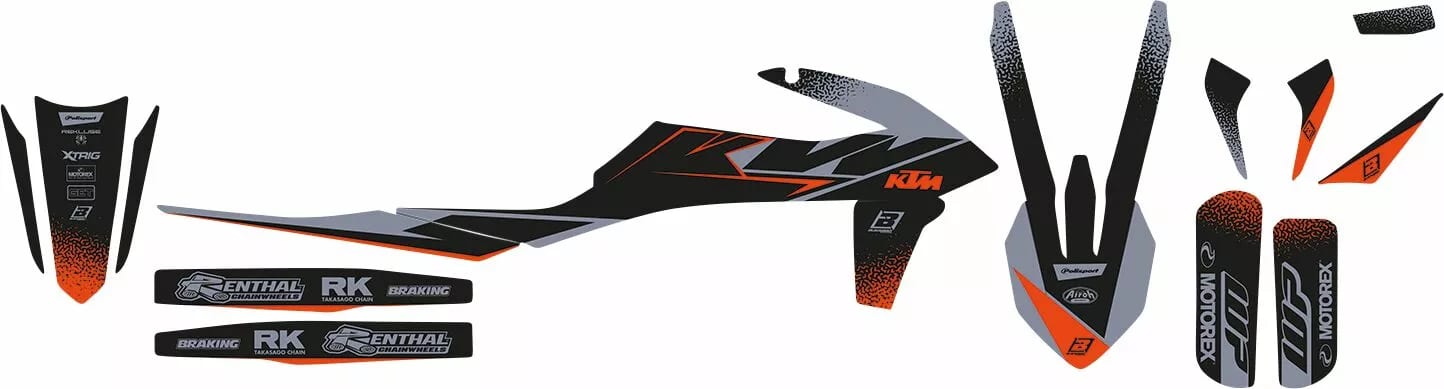Blackbird Racing Graphic Kit KTM 2019-2023 - Blackbird