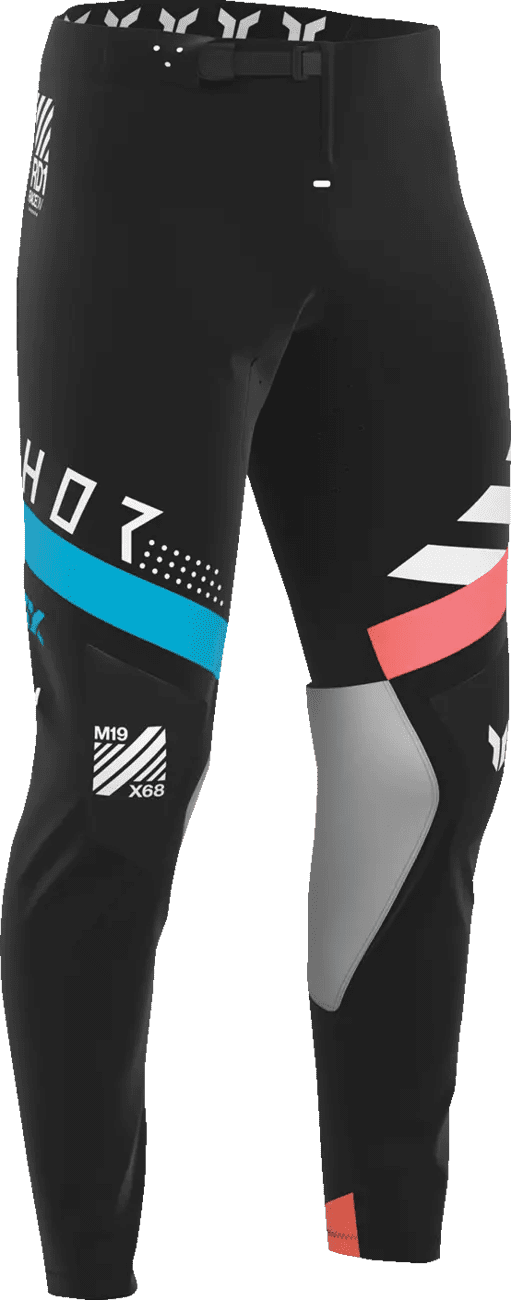 Thor Sportmode Synth Pants - Black - Thor - Motocross Parts