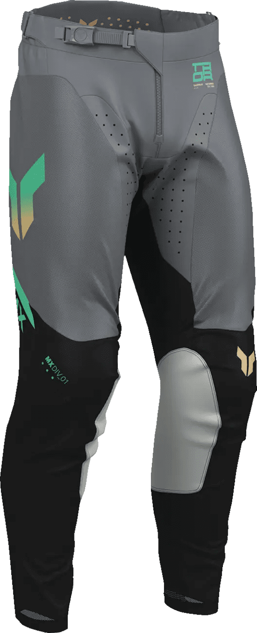 Thor Launchmode Air Raptor Pants - Black/Charcoal - Thor - Motocross Parts