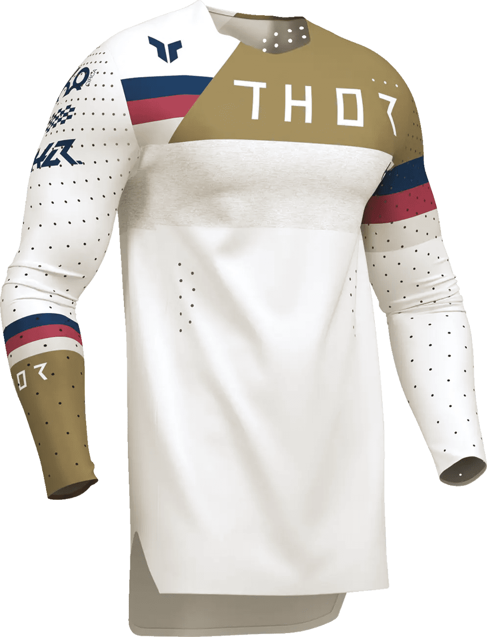 Thor Sportmode League Jersey - White/Copper - Thor - Motocross Parts