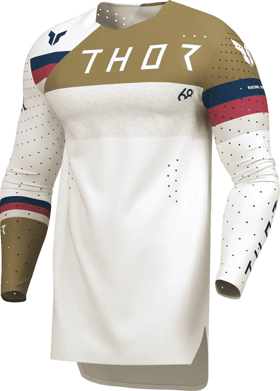 Thor Sportmode League Jersey - White/Copper - Thor