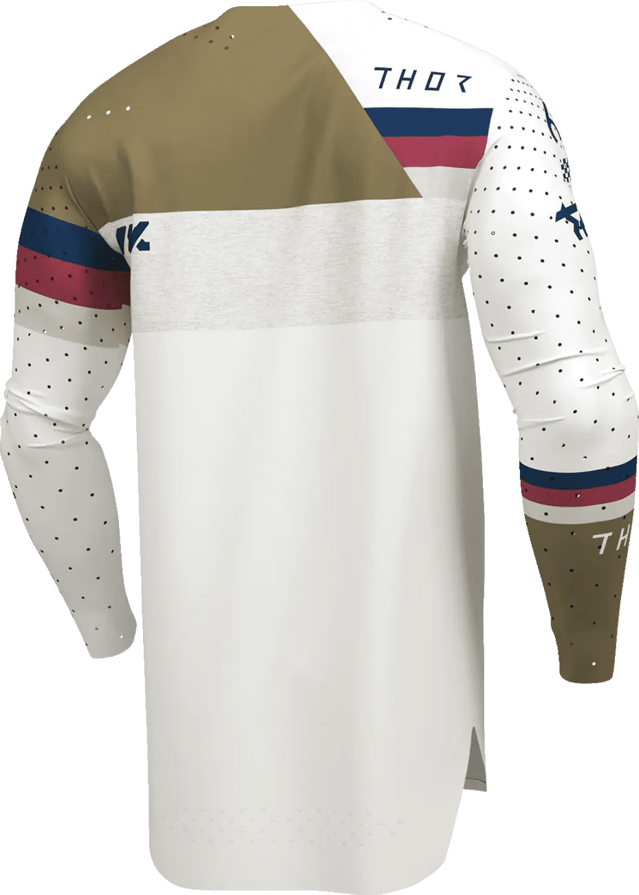 Thor Sportmode League Jersey - White/Copper - Thor