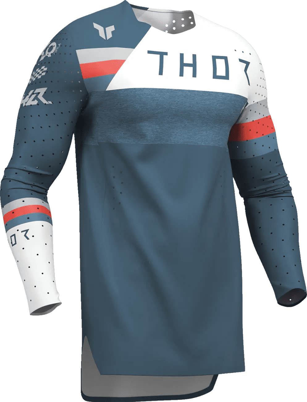 Thor Sportmode League Jersey - Blå/Hvid - Thor