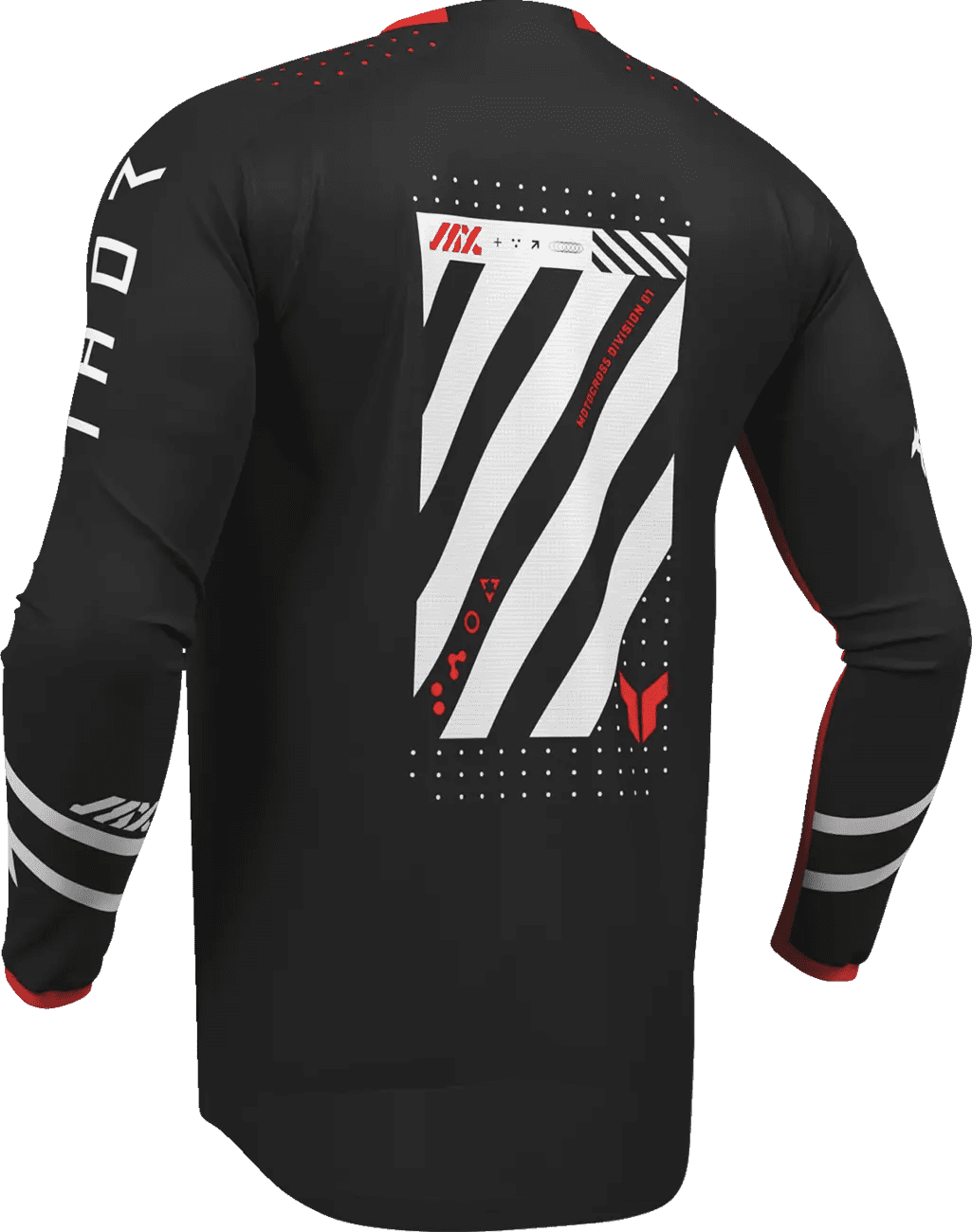 Thor Launchmode Futura Jersey - Black/Red - Thor