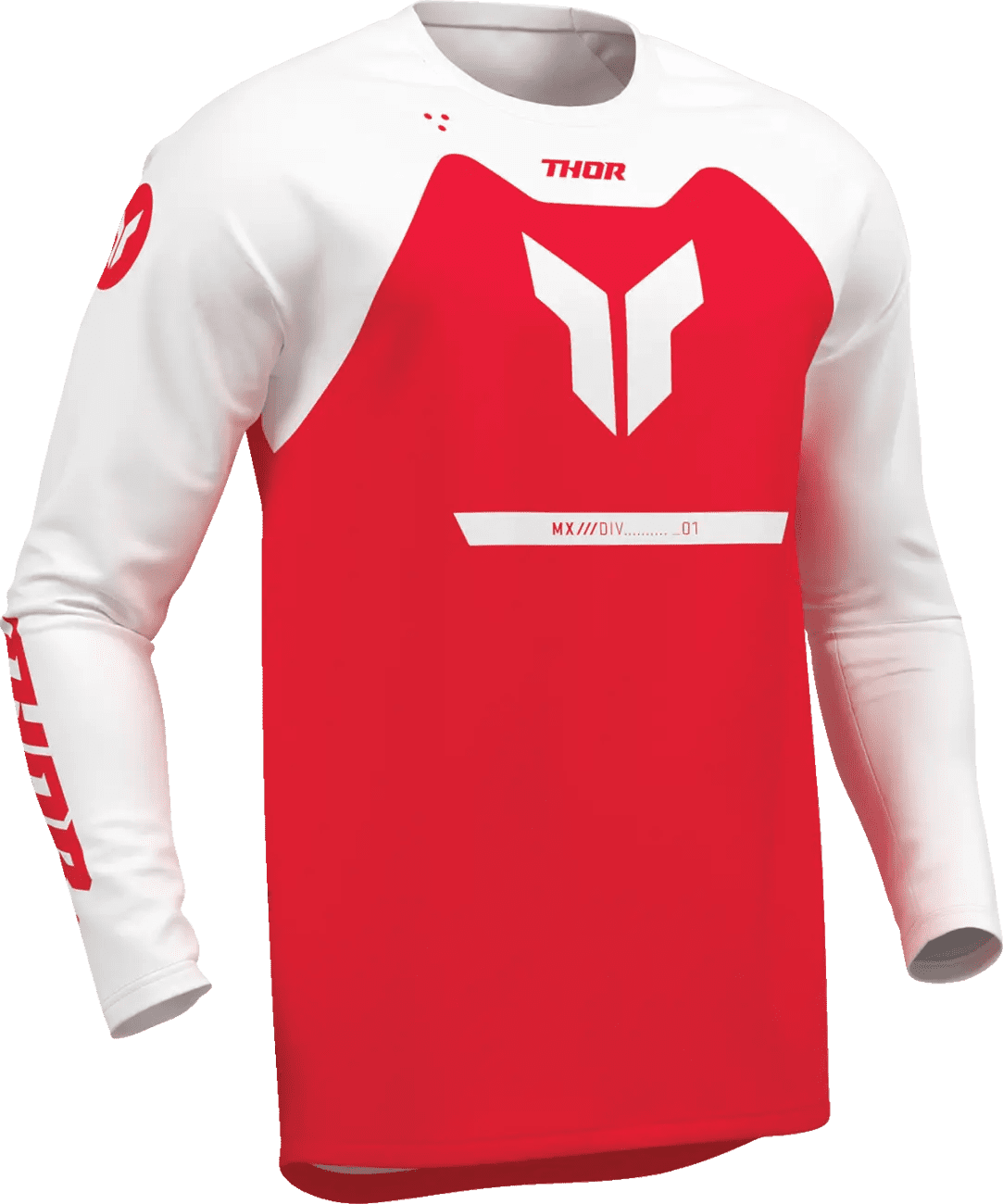 Thor Ridemode Menace Jersey - Red/White - Thor