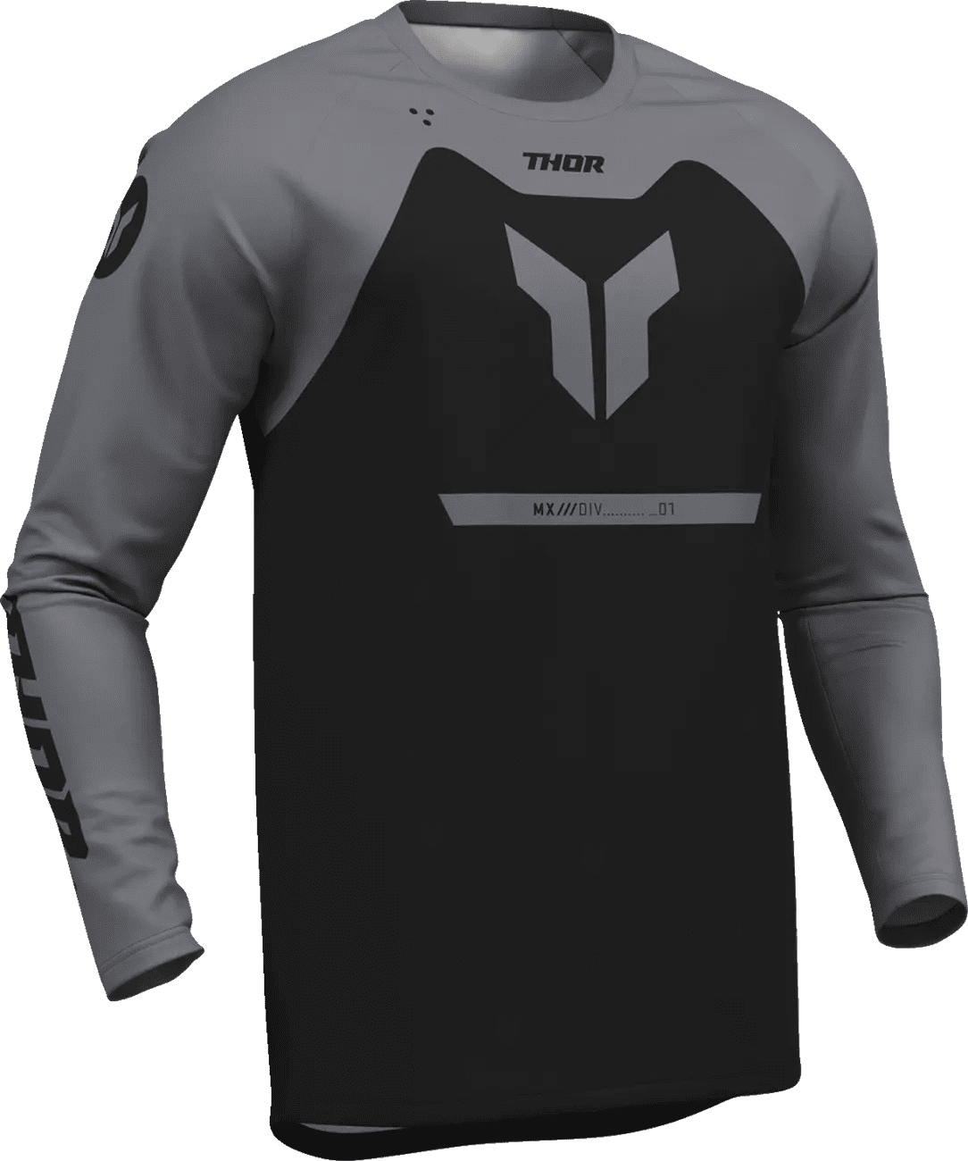 Thor Youth Ridemode Menace Jersey - Noir - Thor - Motocross Parts