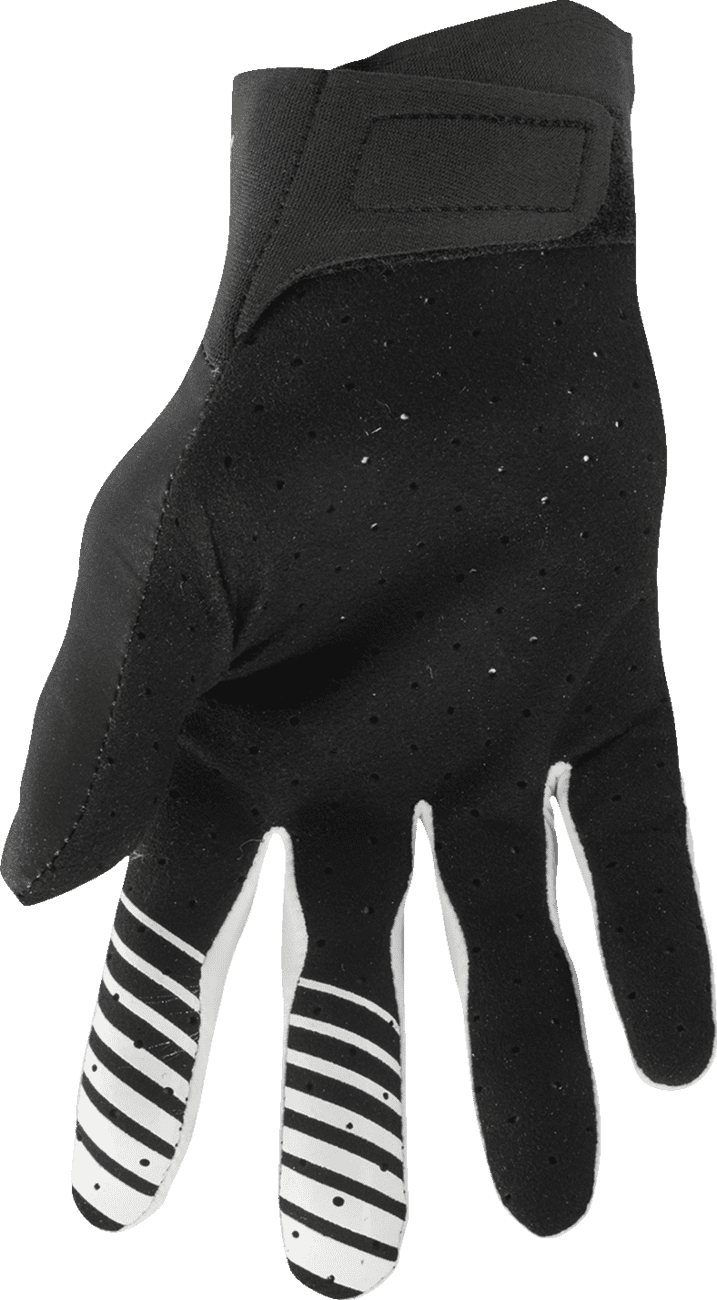 Thor handsker - Agile solid sort/hvid - Thor