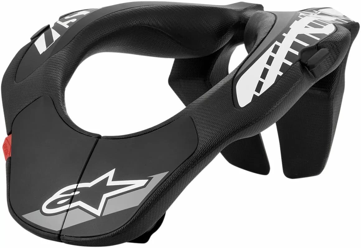 Alpinestars Youth nakkekrave sort/hvid - Alpinestars - Motocross Parts
