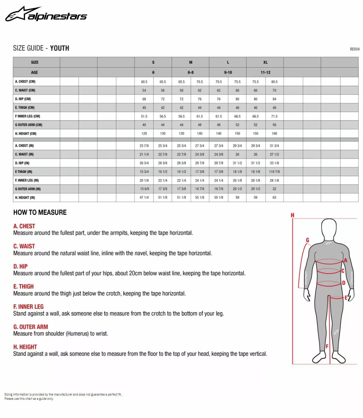 Alpinestars Youth nakkekrave sort/hvid - Alpinestars