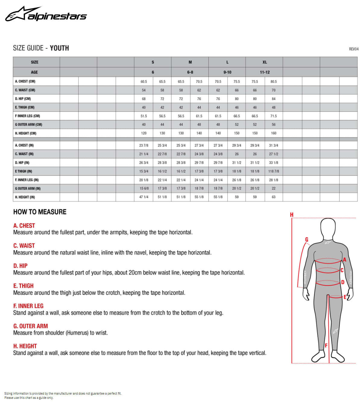 Alpinestars sequence junior nakkekrave - Alpinestars