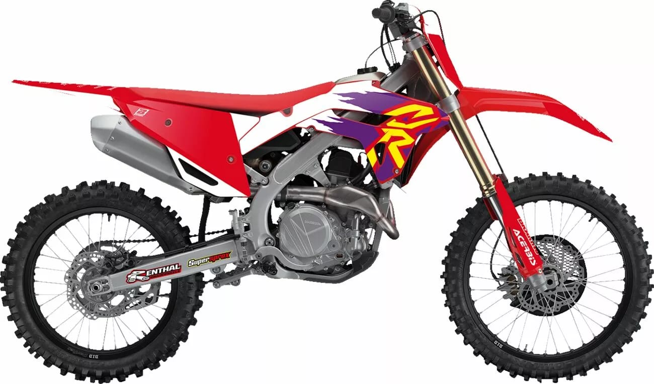 Blackbird Racing Graphic Kit Retro with Seat Cover Honda 2021-... - Blackbird