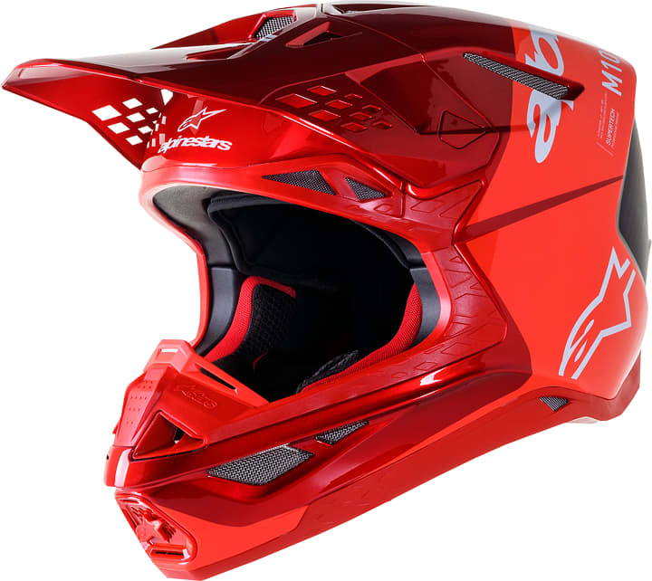 Alpinestars SM10 Hjelm - Flood Red - Alpinestars