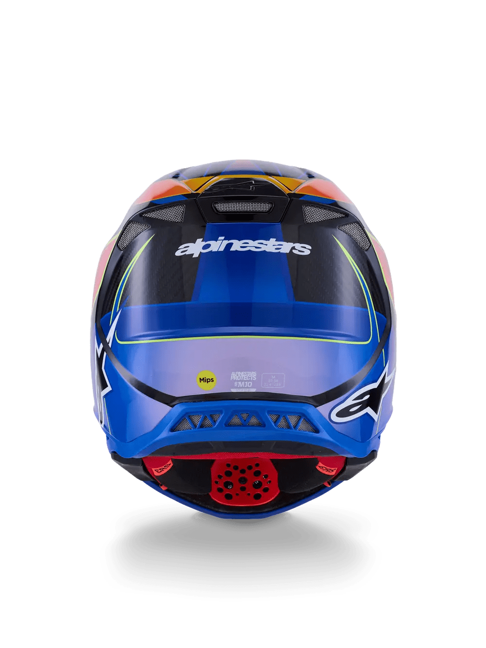 Alpinestars SM10 Era MIPS Helmet - Blue/Red/Yellow - Alpinestars