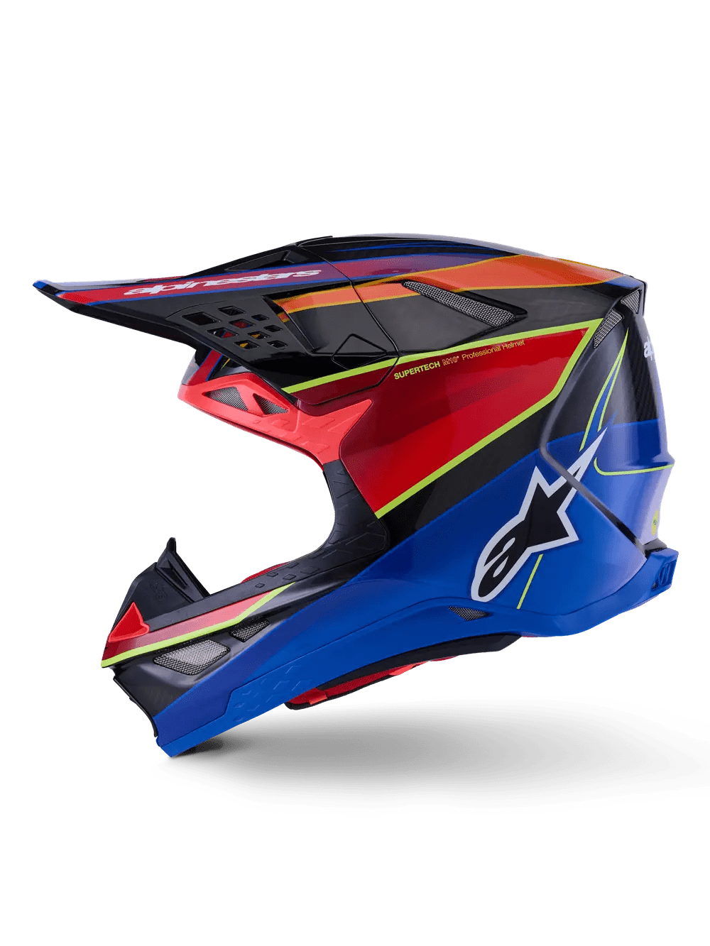 Alpinestars SM10 Era MIPS Helmet - Blue/Red/Yellow - Alpinestars