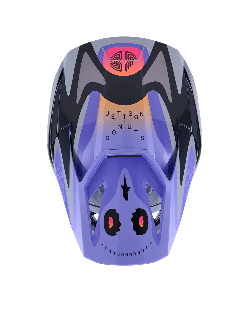 Alpinestars SM3 Jettson Helmet - Gray/Purple - Alpinestars