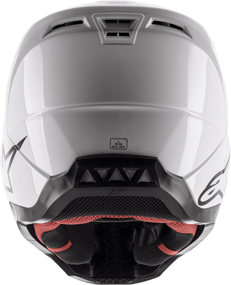 Alpinestars SM5 Hjelm - Solid white - Alpinestars