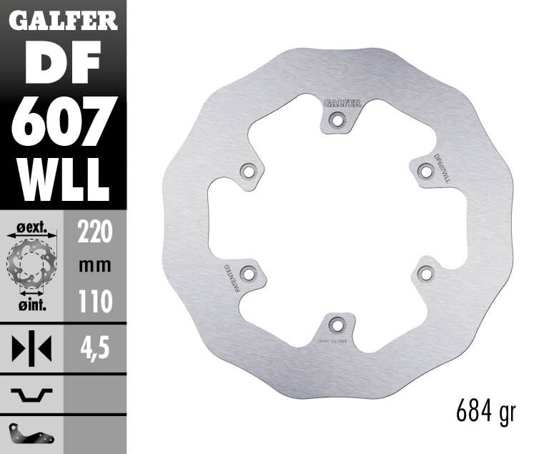 Galfer Wave® Brake Rotor KTM 1978-... - Galfer