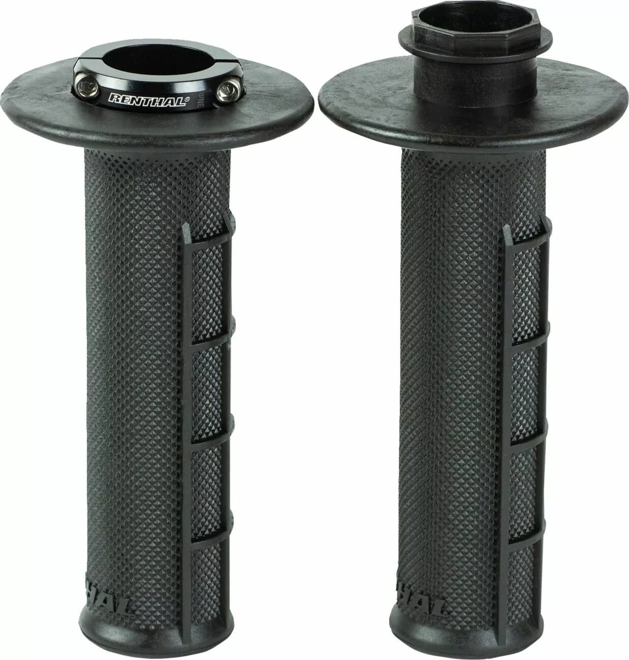 Renthal MX R-Works Lock-On Grips - Half Waffle ULTRATACKY - Renthal - Motocross Parts