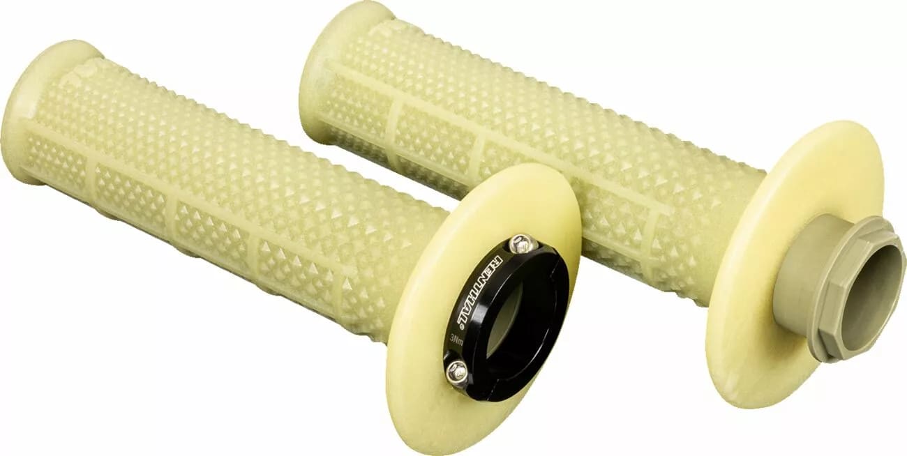 Renthal MX R-Works Lock-On Grips - Tapered ARAMID - Renthal
