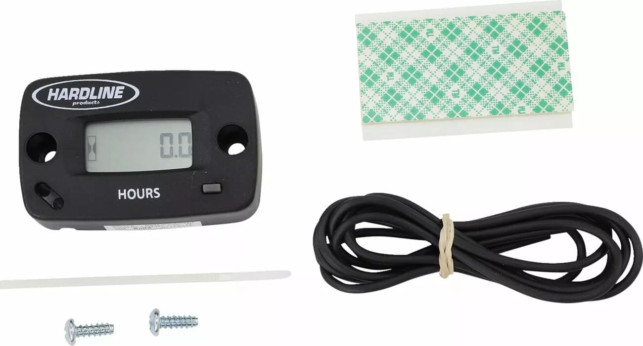 Hardline timetæller m. ledning - Hardline - Motocross Parts