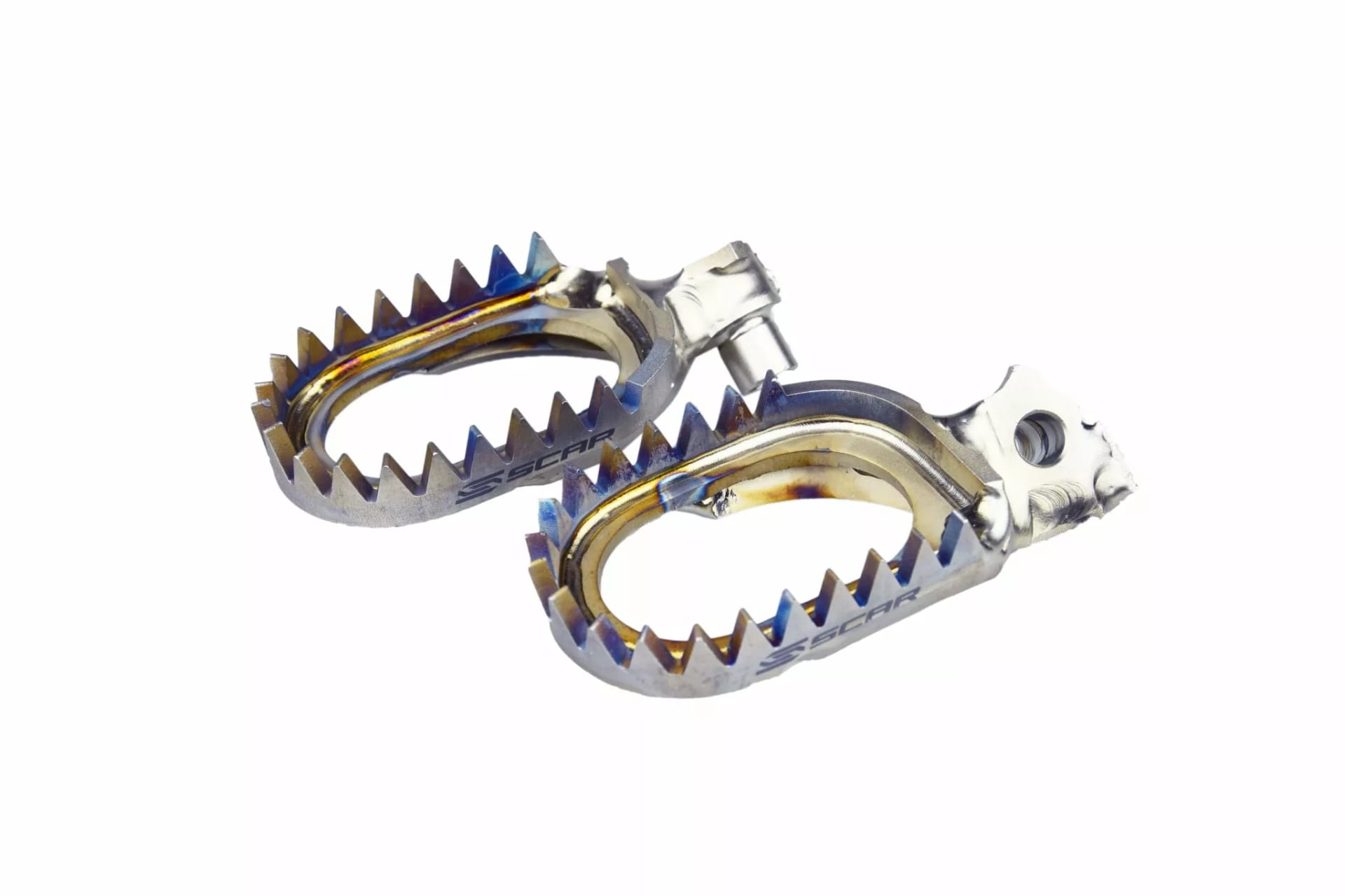 Scar Anti Mud Titanium Footpeg Yamaha 1997-... - Scar