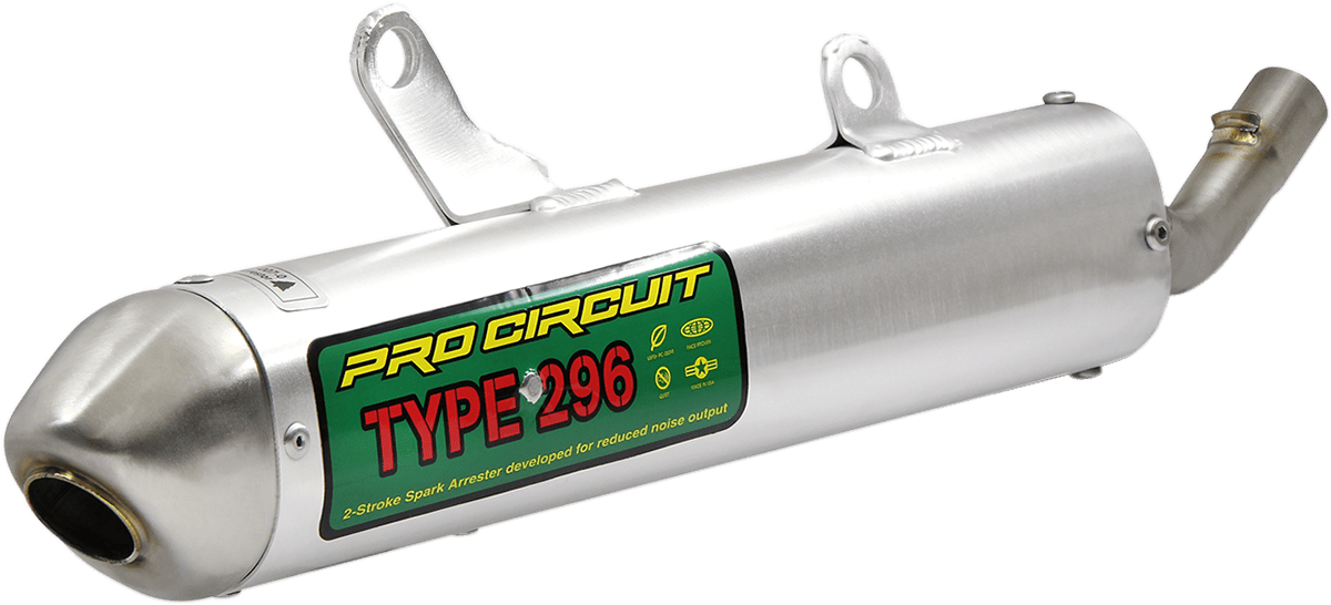 Pro Circuit Yamaha 296 S/A Silencer - YZ250 2002-2024 - Pro Circuit