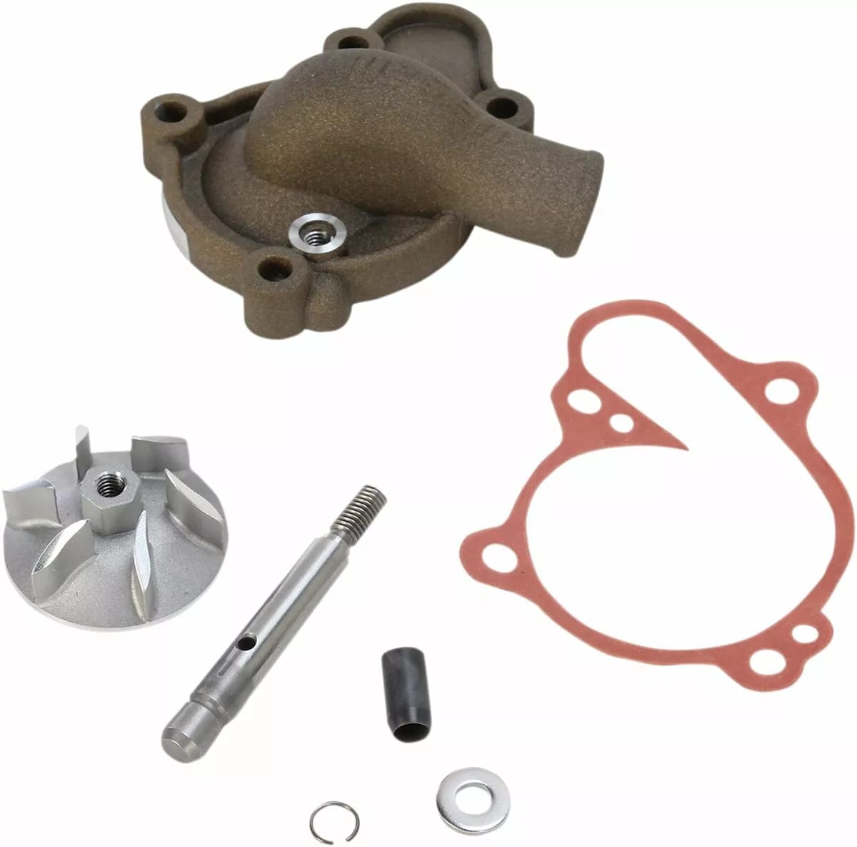 Boyesen Supercooler Wasserpumpenabdeckungen und Laufradsatz Yamaha YZ125 2005-... - Boyesen