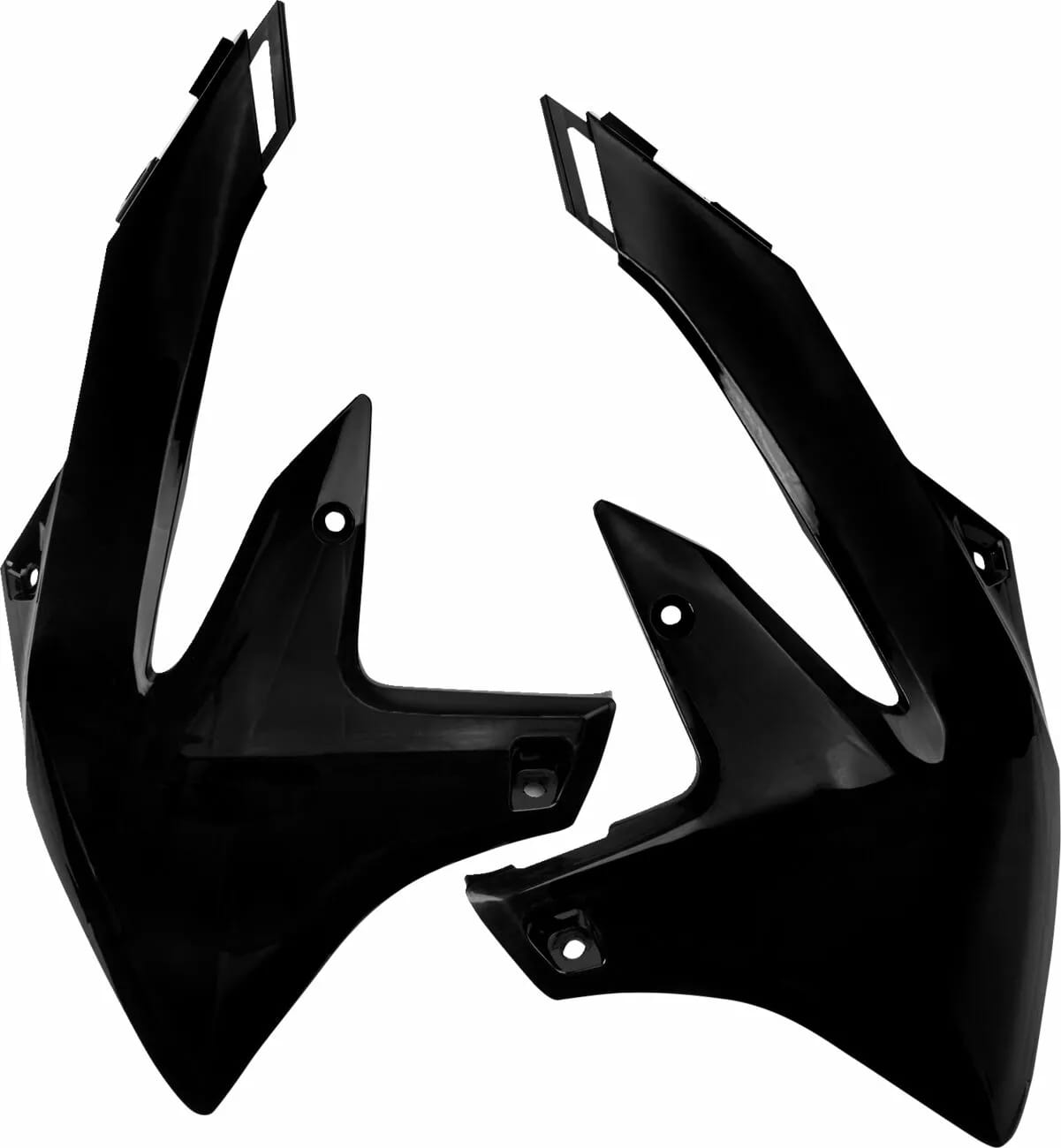 Ufo Replacement Radiator Shrouds Yamaha YZ250F/YZ450F 2023-... - UFO - Motocross Parts