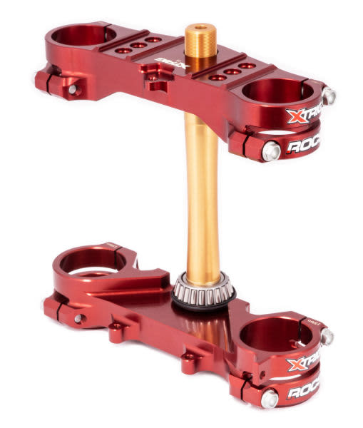 X-Trig ROCS Triple Clamp Kit YZ65/85 - 25 MM Off Set - X-Trig - Motocross Parts
