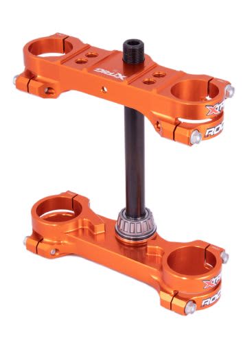 X-Trig ROCS Triple Clamp Kit - 22mm Offset Orange - X-Trig