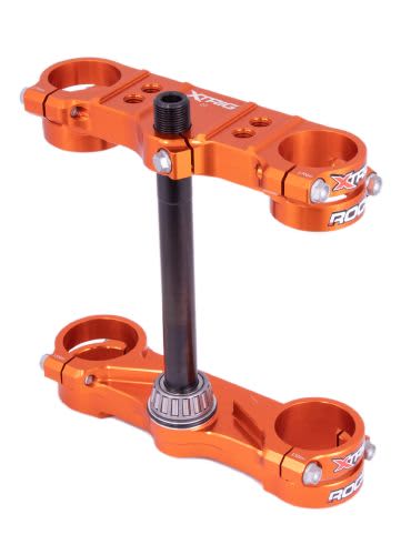 X-Trig ROCS Triple Clamp Kit - 22mm Offset Orange - X-Trig