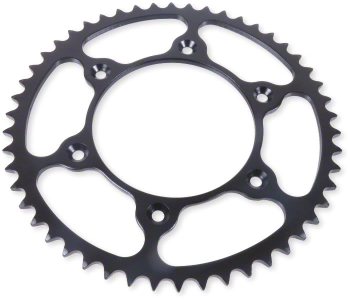 Esjot Ultralight bagtandhjul i stål, sort 50T - Esjot - Motocross Parts