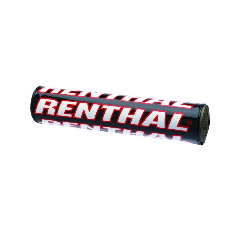 Renthal Shiny Pad Black/Red - RENTHAL - Motocross Parts