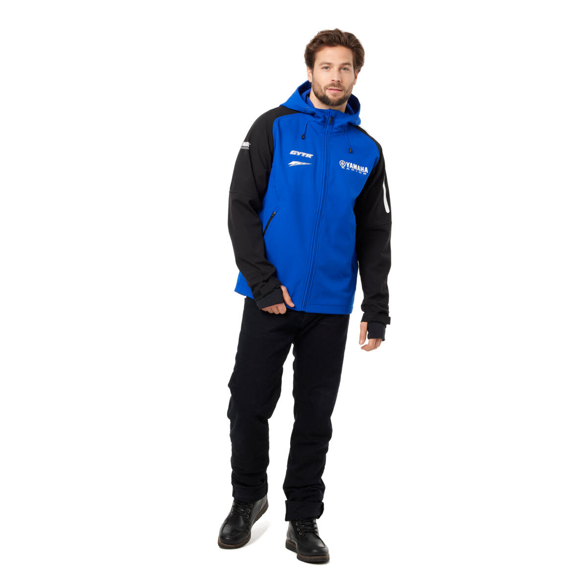 Yamaha Paddock Blue Softshell til herrer - Yamaha