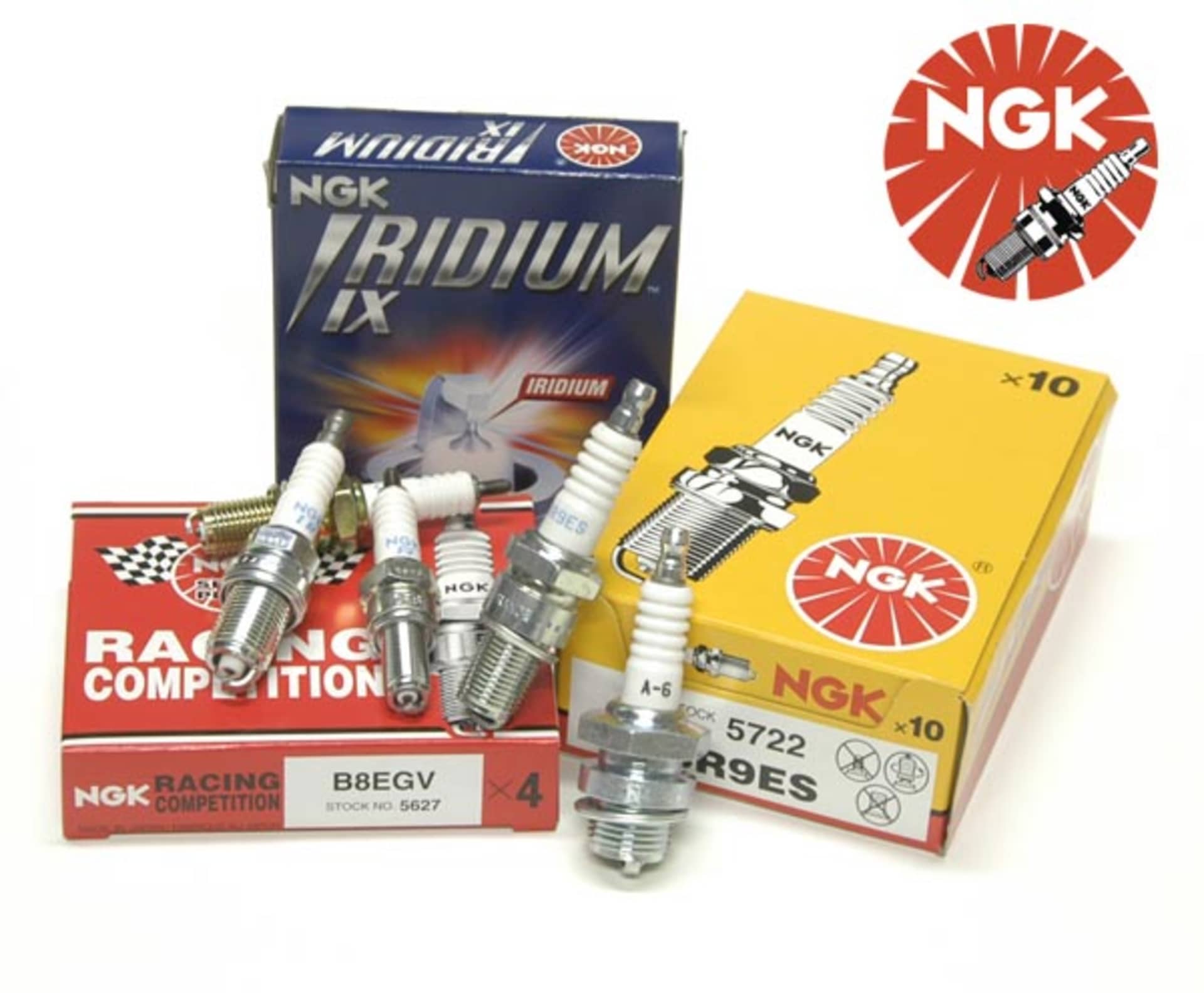 NGK tændrør LMAR8G - NGK - Motocross Parts
