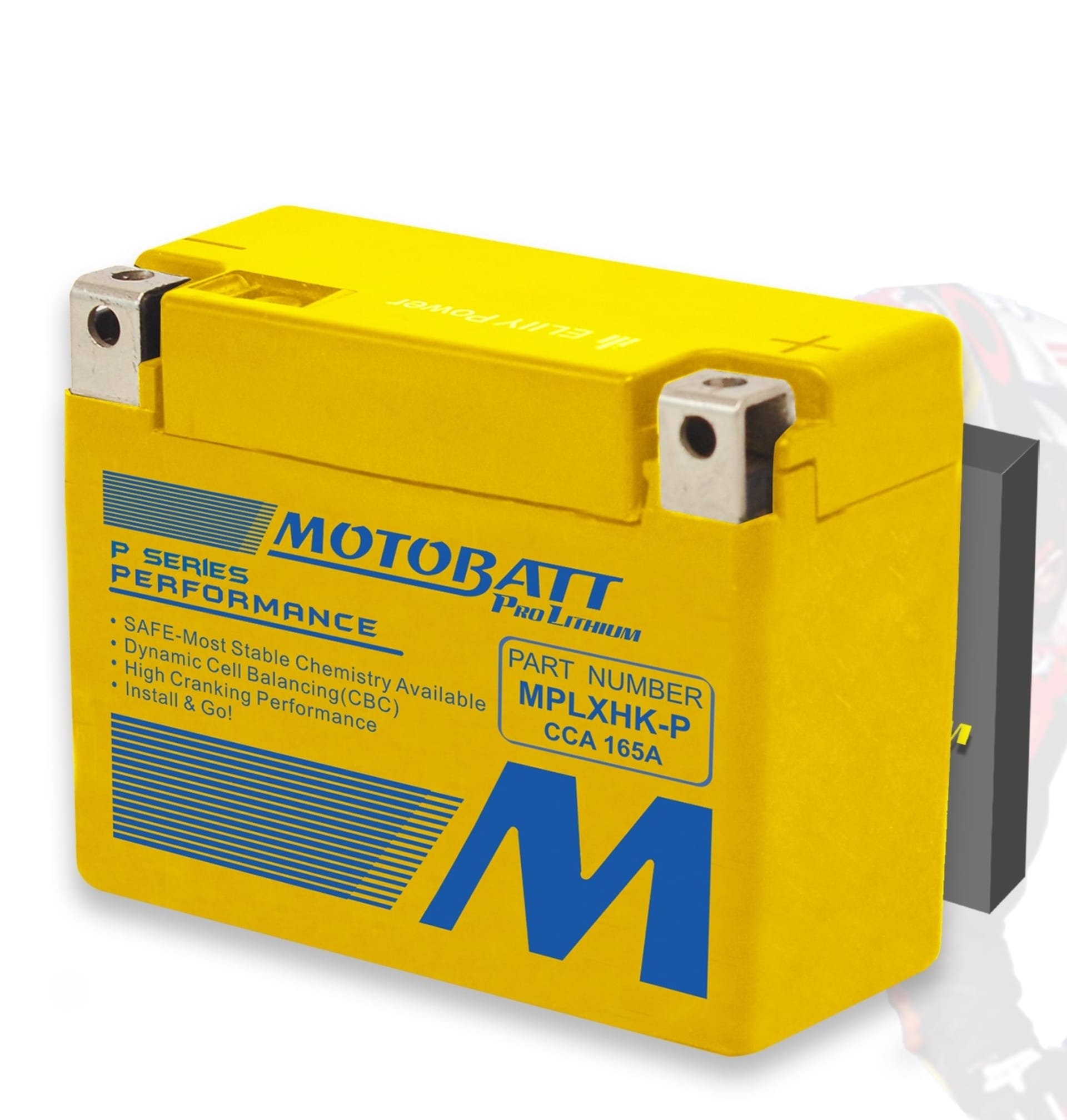 Motobatt litiumbatteri, MPLXHK-P Ho/Ka/Ya - Motobatt - Motocross Parts